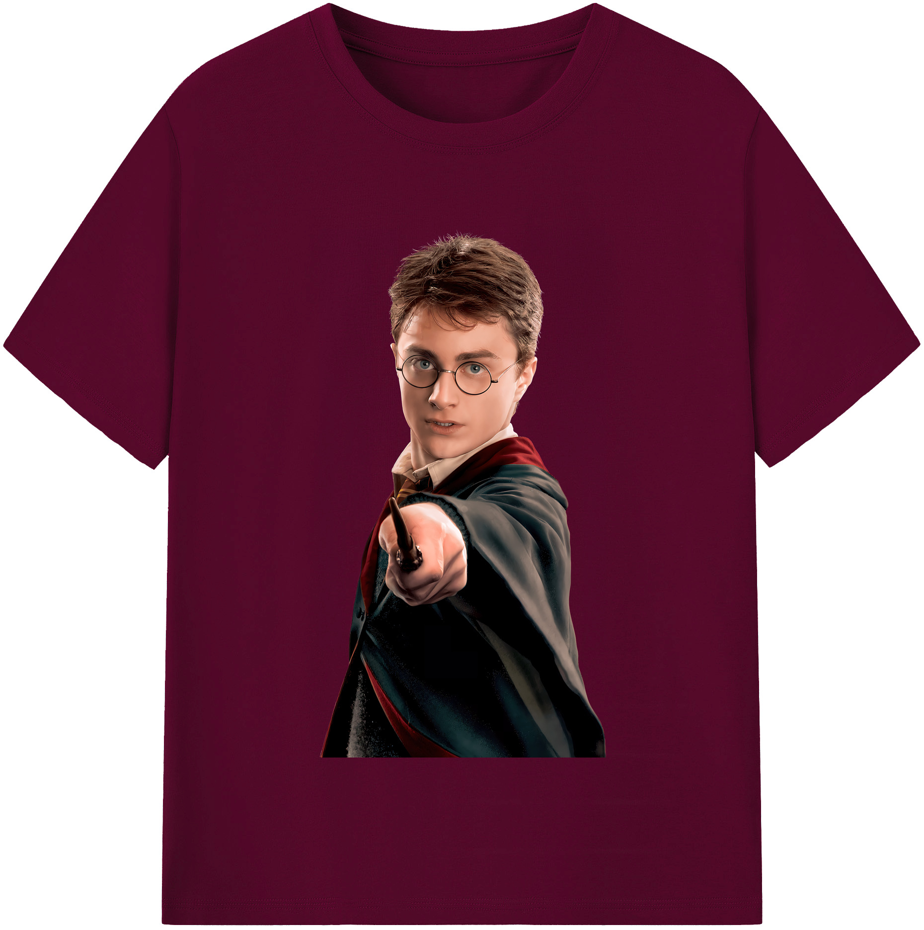 （画像用） Harry Potter ハリー・ポッターシリーズ レディースカジュアルプリントTシャツ（綿100％）